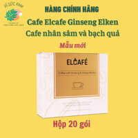 [Chính hãng] Cà phê hòa tan Elcafe Elken - Cafein nhân sâm và bạch quả