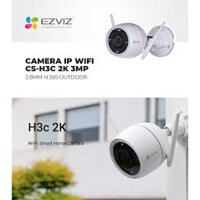 (Chính hãng) Camera EZVIZ không dây CS-H3C  3Mp Full color , tích hợp mic + loa , chống nước IP 67, lắp đặt ngoà