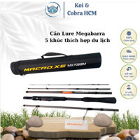 [Chính Hãng] Cần câu máy Megabarra Maro.X5 câu cá câu lure 2.13M - 5 khúc thích hợp du lịch tiện lợi