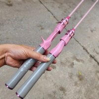 [Chính hãng] Cần lure UL HAUT TON Hồng Cánh Sen Pu chống Xoắn