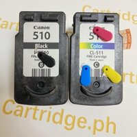 Chính Hãng Canon PG 510 CL 511 Hộp Mực MỚI Màu Đen Đổ Lại CISS Máy In Tương Thích MP237 250 IP2700 MX240 330