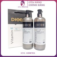 [CHÍNH HÃNG] Cặp Dầu Gội Xả Dioeb Vitamin E Collagen 800ML - Phục Hồi Tóc Hư Tổn, Chống Rụng, Kích Thích Mọc Tóc