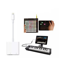 [Chính Hãng] Cáp OTG-900 Apple  Lightning to USB 3 Camera Adapter kết nối Đàn Organ, Piano, Midi Keyboard với iPhone, iPad iOS