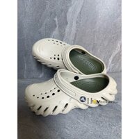[CHÍNH HÃNG - CẮT LỖI]-GIÀY DÉP SỤC NAM NỮ (CLOG ECHO CROCS CROSS UNISEX), ÊM, NHẸ, BỀN, TẶNG 6 JIBBITZ, STICKER
