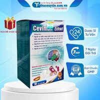 [CHÍNH HÃNG] Cevinton Extract hoạt huyết dưỡng não hỗ trợ giảm tai biến hộp 30 viên Dạng Lọ