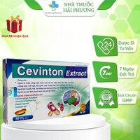 [CHÍNH HÃNG] Cevinton Extract hoạt huyết dưỡng não hỗ trợ giảm tai biến hộp 30 viên Dạng Vỉ