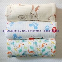 [Chính hãng] Chăn đắp trẻ em sợi tre Vietmat organic mềm mịn, ấm áp và kháng khuẩn cao