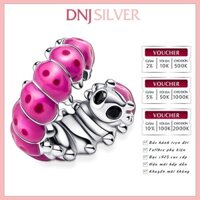 [Chính hãng] Charm bạc 925 cao cấp - Charm Cute Curled Caterpillar thích hợp để mix vòng tay charm bạc cao cấp - DN012