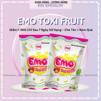 (CHÍNH HÃNG + CHE TÊN) EMO DETOX TOXI FRUIT DẠNG VIÊN MẪU MỚI 2023/Giam beo/Giam mo bung/Giam can an toan + TẶNG QUÀ