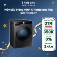 chính hãng chính hãng chính hãng [Nhập SSDA2012 giảm 20% Tối đa 4TR] Máy sấy thông minh Samsung AI Heatpump 9kg (DV90T72