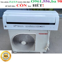 chính hãng chính hãng Điều hòa cũ Toshiba 1HP Inverter nội địa Nhật gas R32 date cao 2020 KM
