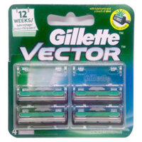 Chính hãng Chính hãng Hộp 4 Lưỡi dao cạo Gillette Vector