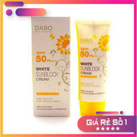 Chính hãng Chính hãng Kem chống nắng Hàn Quốc cao cấp Dabo White Sunblock Cream SPF 50 PA+++ (70ml)