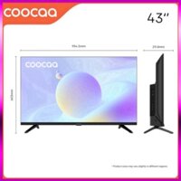 chính hãng CHÍNH HÃNG -  Smart Google Tivi HD Coocaa 43inch - Model 43Z72 - Miễn phí lắp đặt ( sale ) Miễn phí giao hàng