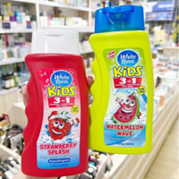 Chính hãng Chính hãng Sữa Tắm Gội White Rain Kids 3in1 Cho Em Bé 354ml hương trái cây