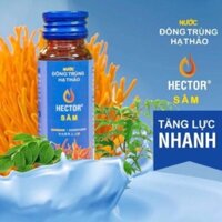 [chính hãng] ✅ (CHÍNH HÃNG) Nước Uống HECTOR SÂM Combo 2 hộp gồm 20 chai, tăng năng lượng, Nam nữ đều thích hợp giúp hồi