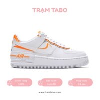 [CHÍNH HÃNG] CI0919-103 - GIÀY NỮ NIKE AIR FORCE 1 SHADOW WHITE TOTAL ORANGE - MÀU TRẮNG/CAM