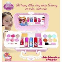 [CHÍNH HÃNG + CLIP THẬT] BỘ TRANG ĐIỂM CHO BÉ GÁI DISNEY. BỘ TRANG ĐIỂM THẬT CHO TRẺ EM AN TOÀN, XINH XẮN