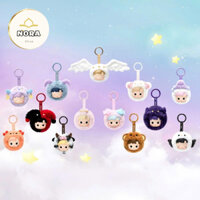 (CHÍNH HÃNG - Có QR Check) Blind Box POPMART HACIPUPU 12 Cung Hoàng Đạo - Móc Khóa Gấu Bông HACIPUPU 12 Cung Hoàng Đạo