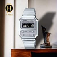 [Chính hãng] [Có sẵn] Đồng Hồ Unnisex Casio A100WE-1DF GENERAL Điện Tử