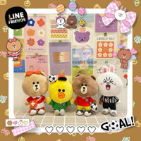 [CHÍNH HÃNG - CÓ SẴN] Thú bông Brown Cony Choco hàng chính hãng LineFriends x Mcdonal Football