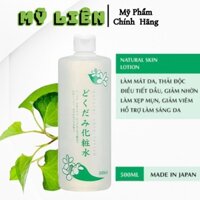 CHÍNH HÃNG CÓ TEM - Nước hoa hồng diếp cá Chinoshio Dokudami Natural Skin Lotion 500ml