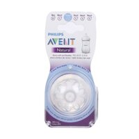 [Chính hãng có tem PP] Núm ti thay thế bình Philips Avent Natural số 0,1,2,3,4,5