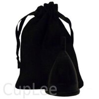 [CHÍNH HÃNG] Cốc Nguyệt San Y Tế CupLee (Đen) - LBNga tặng hộp tiệt trùng và bột tiệt trùng