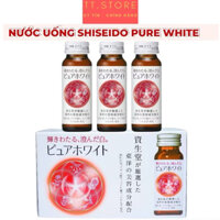 [CHÍNH HÃNG] Collagen Trắng Da, Chống Oxy hóa Collagen Shiseido Pure White Hộp 10 Lọ Nhật Bản.