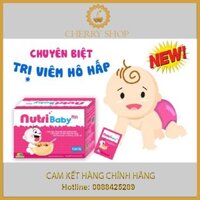 [CHÍNH HÃNG] Cốm Vi Sinh Nutri Baby Plus - Dành Cho Trẻ Sơ Sinh Viêm Đường Hô Hấp (Hộp 16 Gói)
