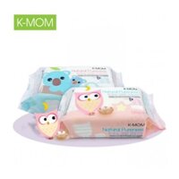 [CHÍNH HÃNG] Combo 10 bịch khăn ướt cao cấp K-MOM Hàn Quốc (100c)