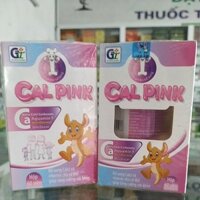(Chính hãng 💯) Combo 2hộp Viên Canxi nhai Cal Pink  hàm lượng cao cho trẻ và người lớn -bổ sung vitamin tăng đề khán.g