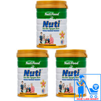 [CHÍNH HÃNG] Combo 3 Hộp Sữa Bột Nutifood Nguyên Kem Nuti Hộp 900g (Giải pháp dinh dưỡng giúp cả nhà khỏe mạnh)