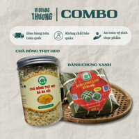 [CHÍNH HÃNG] COMBO BÁNH CHƯNG XANH - CHÀ BÔNG THỊT HEO BÀ BA HỘI - ĐẶC SẢN QUẢNG NAM