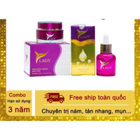 [Chính hãng ] Combo bộ 2 sản phẩm kem face YLAGY và serum tảo non