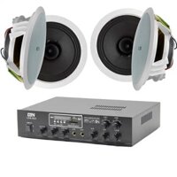 Chính hãng – Combo Loa Âm Trần 4 loa 10W Và Amply 60W giá 3.000.000 VNĐ Tốt nhất