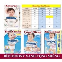 [Chính Hãng]  (Cộng Miếng)Tã Dán/ Quần MERRIES/MOONY Nội Địa Nhật NB96/ S88/ M68/ L58/ M64/ L50/ XL44/ XXL28