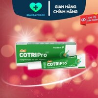 [CHÍNH HÃNG] Cotripro Gel bôi trĩ giúp co trĩ, giảm đau rát, ngứa, nứt kẽ hậu môn [cotri pro, cotriprogel, cotriro, kem]