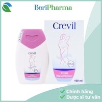 ✅[CHÍNH HÃNG] Crevil Dung Dịch Vệ Sinh Phụ Nữ Hỗ Trợ Cân Bằng Độ pH Intim Waschlotion 100ml