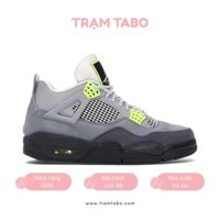 [CHÍNH HÃNG] CT5343-007 - GIÀY NAM AIR JORDAN 4 RETRO GREY VOLT FIRST LOOK - MÀU XÁM/ĐEN