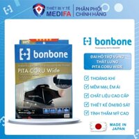 [Chính hãng]  Đai Cột Sống chữ V: Bonbone Pita Coru Wide (Made in Japan) Hỗ Trợ  Bệnh Lý Cột Sống, Thoát Vị Đĩa Đệm