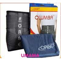 (Chính Hãng) Đai Lưng Cột Sống Cao Cấp Olumba Orbe Thoát Vị, Thoái hóa, Đau Lưng - UMAMA