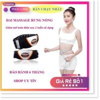Chính Hãng - Đai Massage Rung Nóng Giảm Mỡ Bụng Và Toàn Thân Hiệu Quả - Bảo Hành 6 Tháng