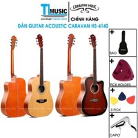 [Chính hãng] Đàn guitar Acoustic Caravan HS 4140 Dành Cho Người Mới Tập Chơi
