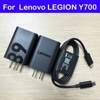 Chính Hãng Dành Cho Lenovo LEGION Y700 2024 2025 Type-C 68w Sạc Nhanh FlashCharg Cáp Sạc USB-C Cabel Cho Lenovo LEGION Y700