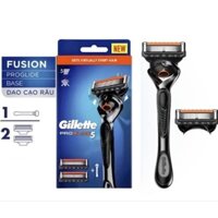 (Chính hãng) Dao cạo râu 5 lưỡi Gillette Fusion Proglide5 Manual(2 lưỡi,1 cán)