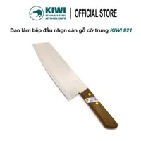 [Chính hãng] Dao làm bếp cán nhựa đầu tù mũi nhọn cỡ trung chính hãng Kiwi Thái Lan mã 21