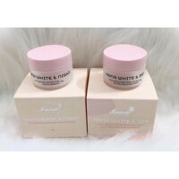 (CHÍNH HÃNG-DATE 2026) BỘ 2 SP KEM MINI HANAYUKI DƯỠNG TRẮNG TÁI TẠO DA(KEM NGÀY VÀ KEM ĐÊM)