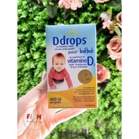 [CHÍNH HÃNG - DATE 7/2024] Baby Ddrops Vitamin D3 Liquid cho bé