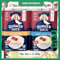 [Chính Hãng - Date Mới] Thùng 4,52Kg Yến Mạch Quaker Oats - Nhập Khẩu Từ Mỹ